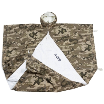 Türk. Zeltplane Typ I Camouflage ca. 360 x 160 cm