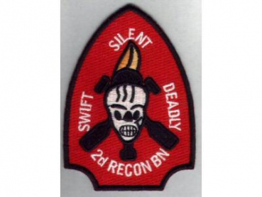 2nd Recon BN (Type 2) USMC Uniform Abzeichen patch