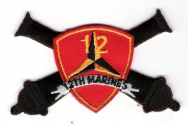 12th MARINE REGIMENT USMC Abzeichen patch