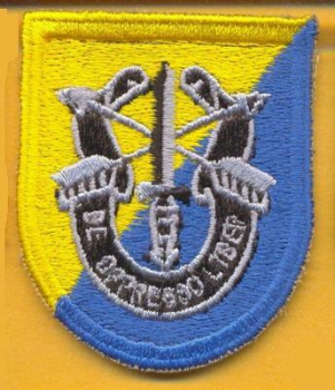 8th SFG Airborne ODA beret DUI Flash