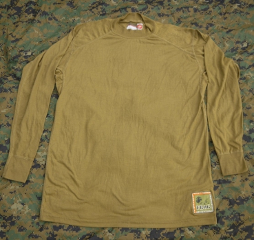 USMC Field Gear FROG (Flame Resistant Organizational Gear) Long Sleeve Shirt coyote