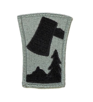 70th Infantry Division - Trailblazers UCP ACU Patch - Foliage Green