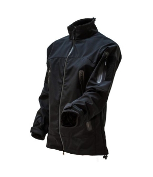 MBB Softshell Windblocker Jacke Black