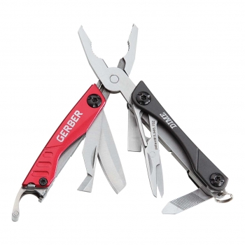 Gerber MiniTool DIME Grau Rot