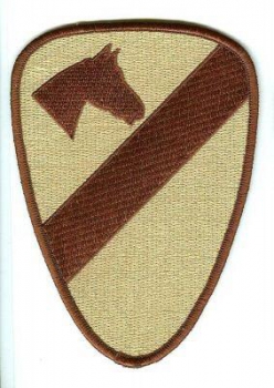 1st CAVALRY DIVISION COMBAT PATCH DESERT Abzeichen