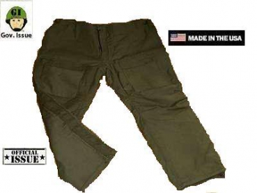 US Army Thermohose Outdoor Hose oliv grün