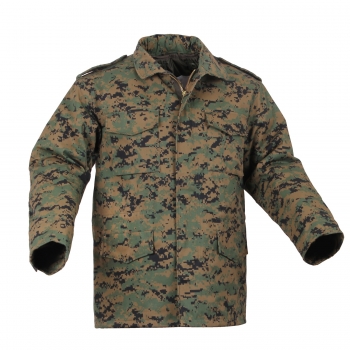 US ULTRA FORCE M65 FIELD JACKET WOODLAND DIGITAL