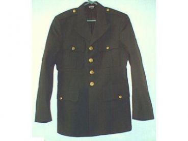 US Army GI Herren Green Dress Uniform Jacke