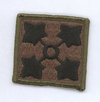 4th Infantry Division BDU Uniform Abzeichen patch