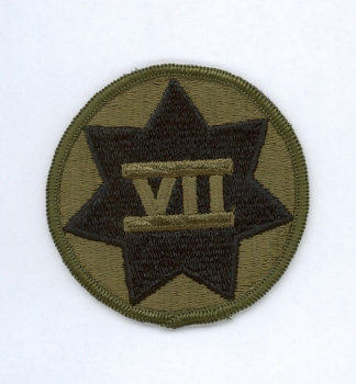 VII Corps 2d Design BDU patch