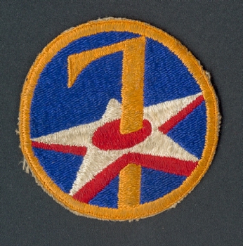 7th USAAF Uniform Abzeichen patch WWII