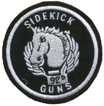 US Army 92nd ACH ASSAULT HELICOPTER COMPANY 3rd PLATOON GUNS "SIDEKICK"