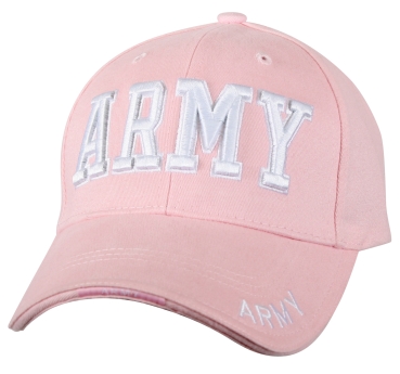 PINK DELUXE LOW PROFILE CAP - ARMY