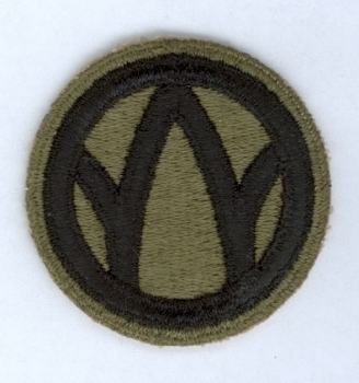 89th Infantrie Division 2. Weltkrieg Uniform Abzeichen patch WWII