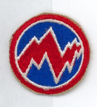 312th LogCmd Uniform Abzeichen patch WWII