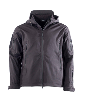 Preview: AB Softshell Jacke Delta schwarz