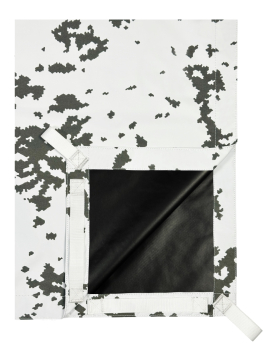 Preview: AB Field Tarp IRR M05 Snow Camouflage 220 × 250 cm mit 10.000 mm Wassersäule