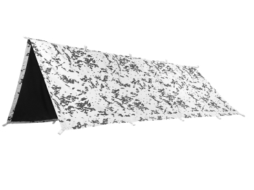 AB Field Tarp IRR M05 Snow Camouflage 220 × 250 cm mit 10.000 mm Wassersäule