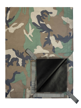 Preview: AB Field Tarp IRR 220 × 250 cm mit 10.000 mm Wassersäule Woodland Forest