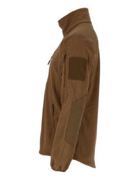 Preview: A.B. Grid Fleece-Jacke Operator Coyote