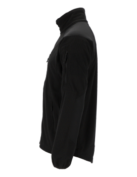 Preview: A.B. Grid Fleece-Jacke Operator Schwarz
