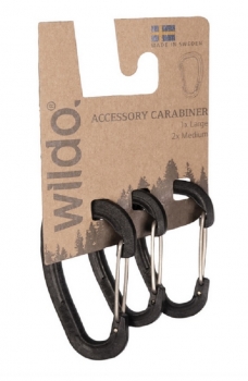 WILDO® ACCESSORY CARABINER SET BLACK