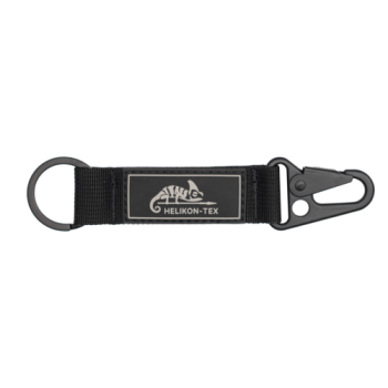 Helikon Tex Snap Hook KEYCHAIN with Logo - Nylon - Black