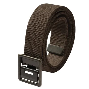 Preview: US Army AGSU Uniformgürtel Heritage Brown mit Messingschnalle