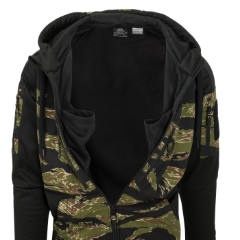 Helikon-Tex ROGUE Hoodie (FullZip) - Black / Desert Night Camo