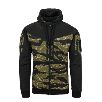 Helikon-Tex ROGUE Hoodie (FullZip) - Black / Desert Night Camo