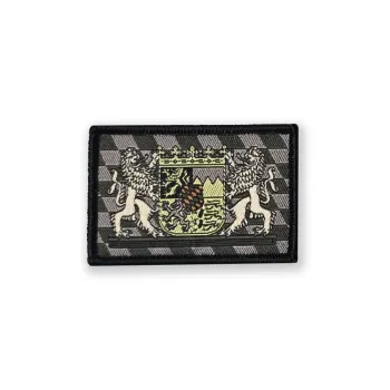 Bayern Klettpatch gewebt 4 x 6 cm camouflage