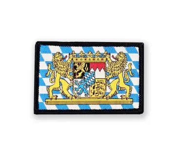 Bayern Klettpatch gewebt 4 x 6 cm full color