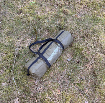 Preview: Belgien Armee Zweimannzelt  mit Überzelt Oliv