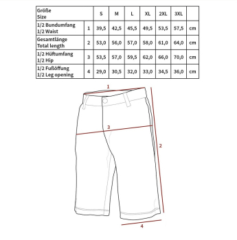 Preview: Bermuda BDU M05 tarn mit Seitentaschen