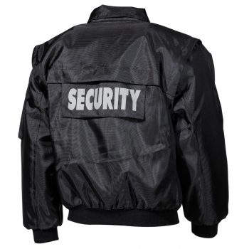 Einsatz Blouson "Security" schwarz