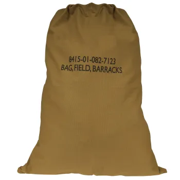 Preview: US CANVAS BARRACKS BAG Wäschesack COYOTE