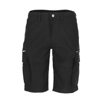 A.B. Cargo Cotton Shorts Falcon Schwarz