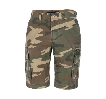A.B. Cargo Cotton Shorts Falcon Woodland
