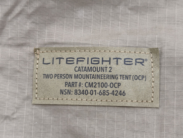 Preview: LiteFighter®  CataMount™ 2 Person Mountaineering Tent – 4 Season Combat Tent