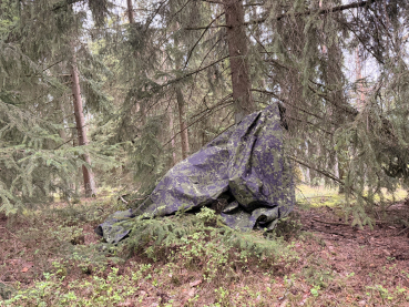 Preview: Danish Army M84 Camouflage Tarp
