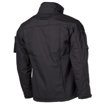 Preview: BW Combat Fleece Jacke schwarz
