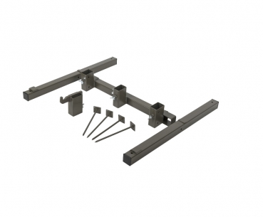 Helikon-Tex Foldable Metal Stand® - Steel - Brown Grey