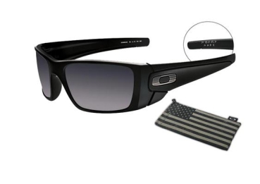 OAKLEY SI Fuel Cell Matte Black Steel Flag / Black Iridium