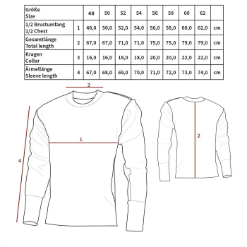 Preview: Bundeswehr BW Pullover blau