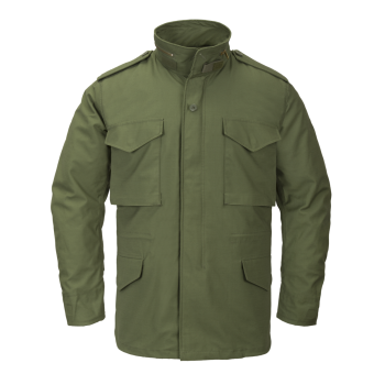 Preview: Helikon-Tex M65 Jacket NyCo Sateen – klassische US Feldjacke mit Futter
