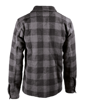 Preview: HOLZFÄLLERHEMD LEICHT SCHWARZ/GRAU