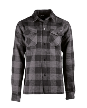 HOLZFÄLLERHEMD LEICHT SCHWARZ/GRAU