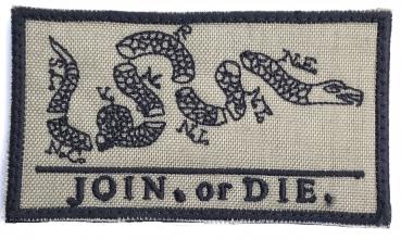 US NAVY Join Or Die Sand Velcro patch