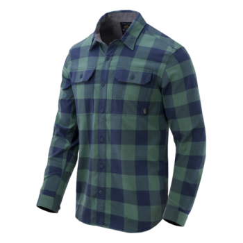 Helikon-Tex GreyMan Shirt - Moss Green Checkered