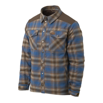 Helikon Tex Winter Warden Shirt - Forest Blue Plaid
